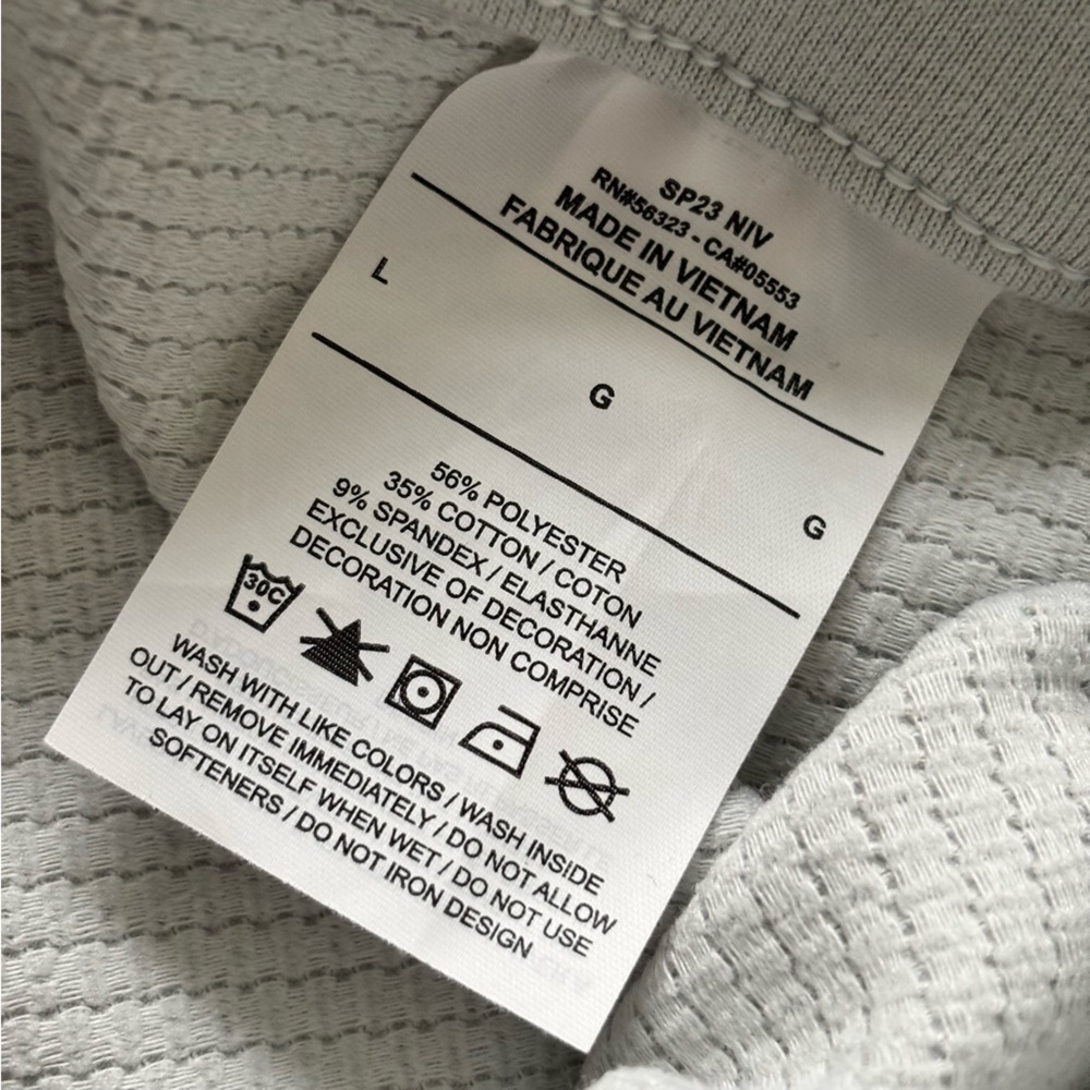 NIKE Slim Fit High Rise Full Length Light Sage Green Waffle Knit Jogger--NWT--L - Picture 14 of 16
